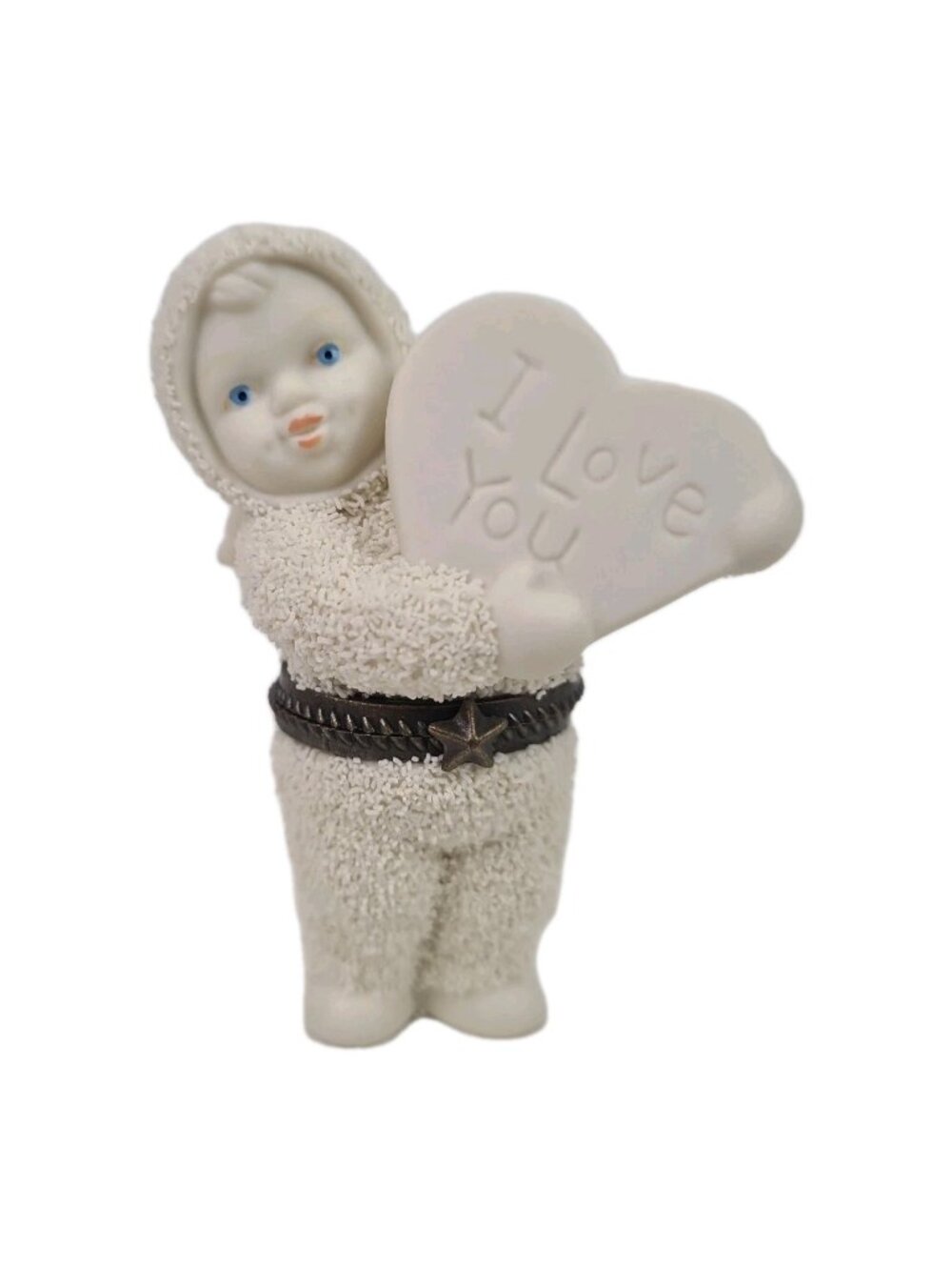 Department 56 Snowbabies "Sweet Heart" 68930 Christmas Bisque Hinged Box